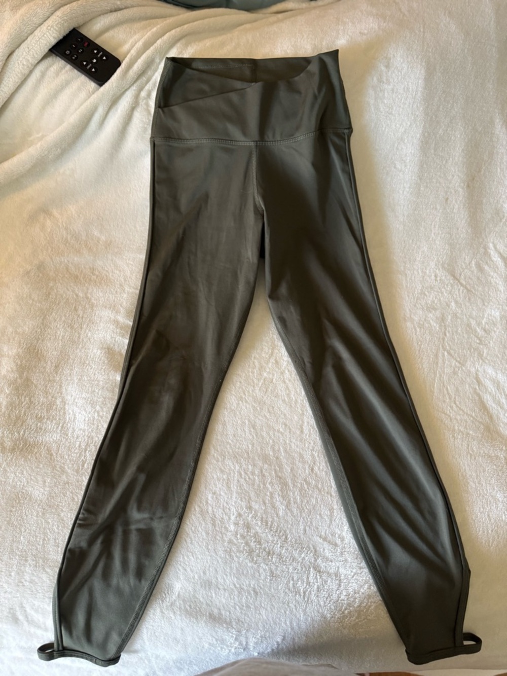 Nike Olive Green High-Waist Leggings